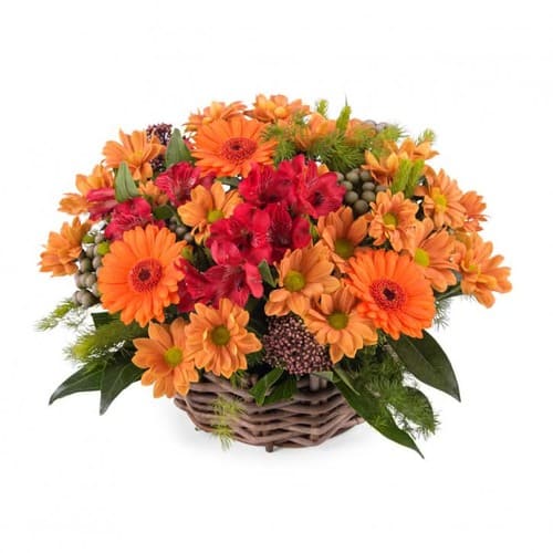 cesta-de-flores-laranja