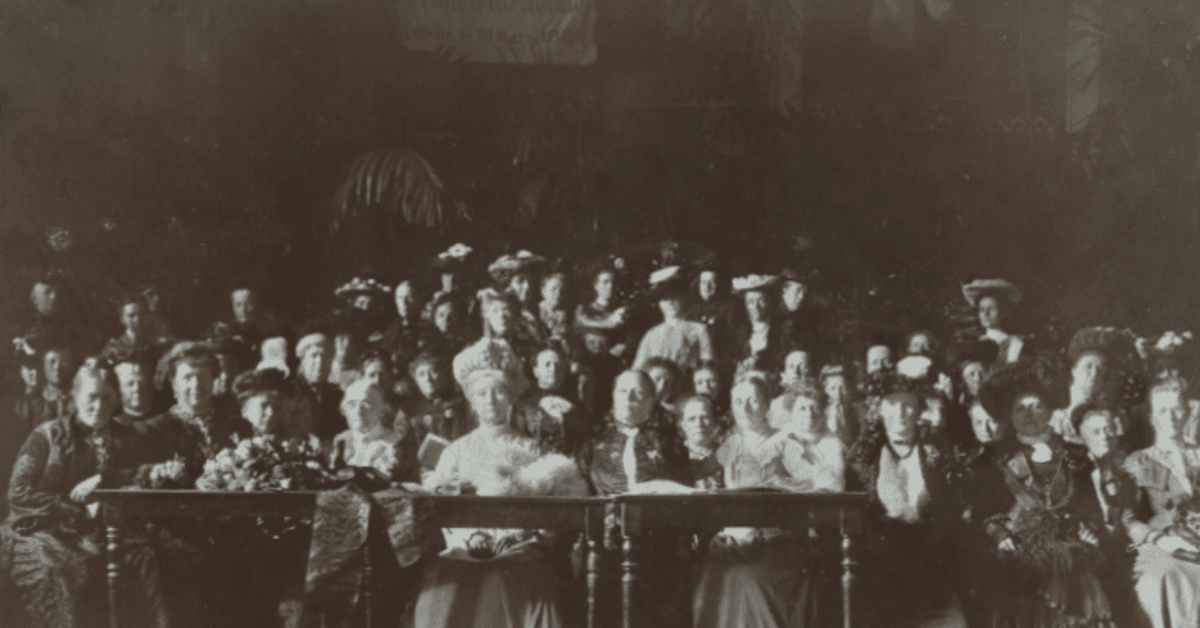 Movimento feminista - Conselho Internacional de Mulheres - 1904