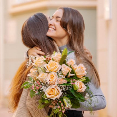 Flores de felicitações