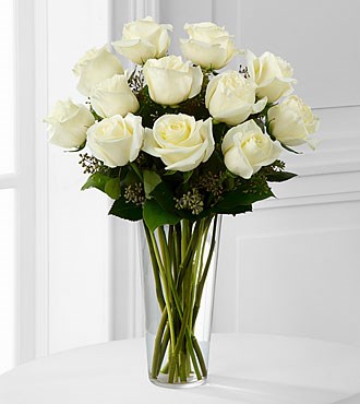 White Rose Bouquet