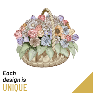 Basket Arrangement of Flowers