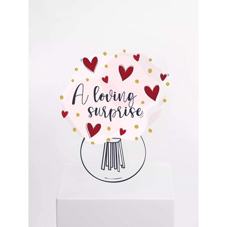 A loving surprise for mum