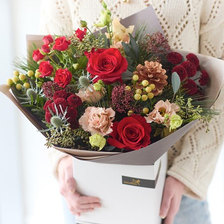 Festive Love and Joy Bouquet