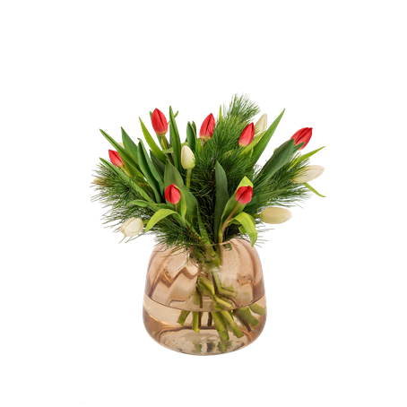 Christmas Tulips and Pine Small 920000