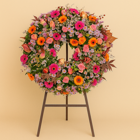 Coroa do Florista Multicolorida Premium