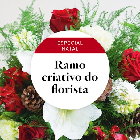 Ramo criativo de Natal