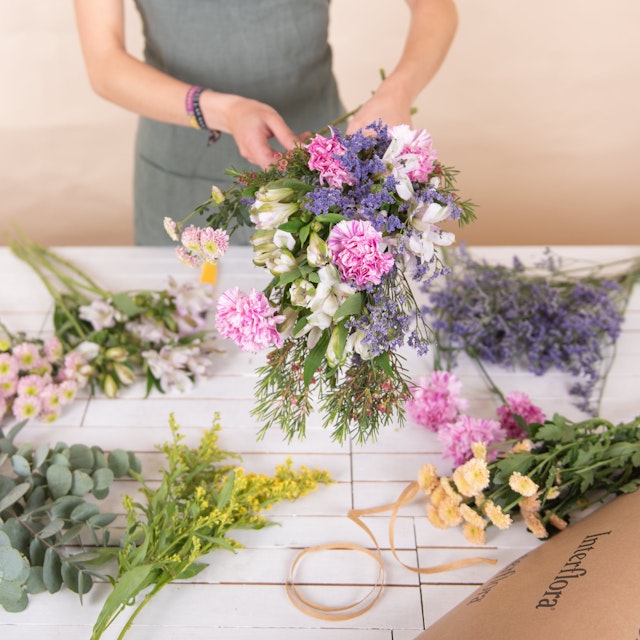 Ramo do florista - vermelho