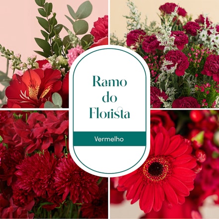 Ramo do florista - vermelho