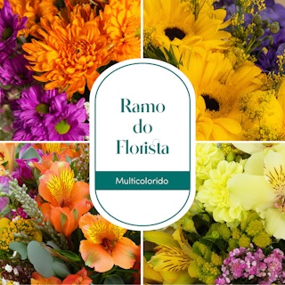 Bouquet do florista - multicolorido