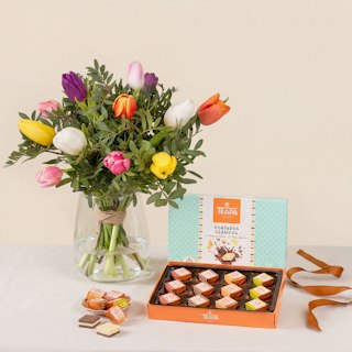 Pack: Tulipas & Chocolate